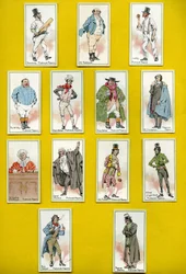 Personaggi da Il Circolo Pickwick, di Charles Dickens, 1923